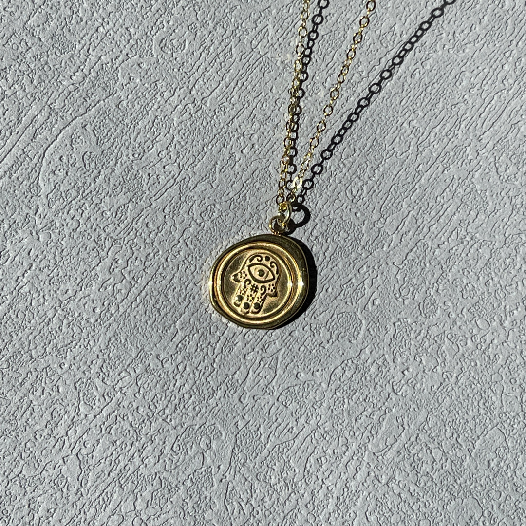 Hamsa Hand Necklace