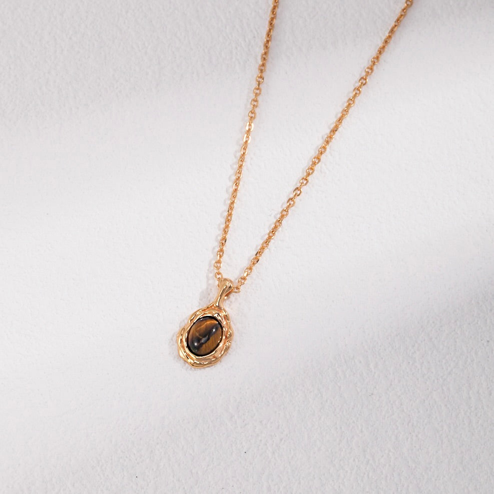 The Amulet - Tiger's Eye Necklace