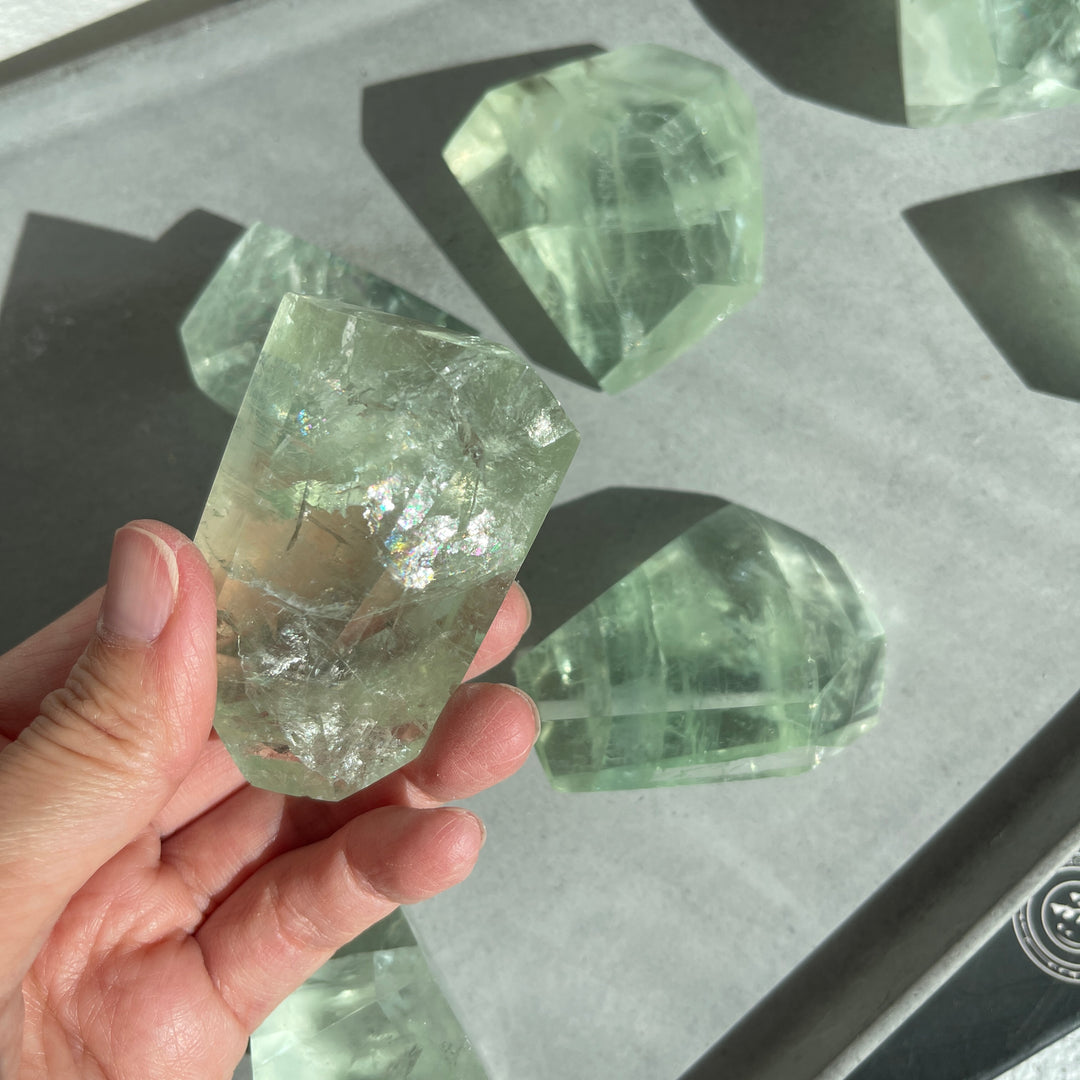 Gem Green Fluorite Free Form