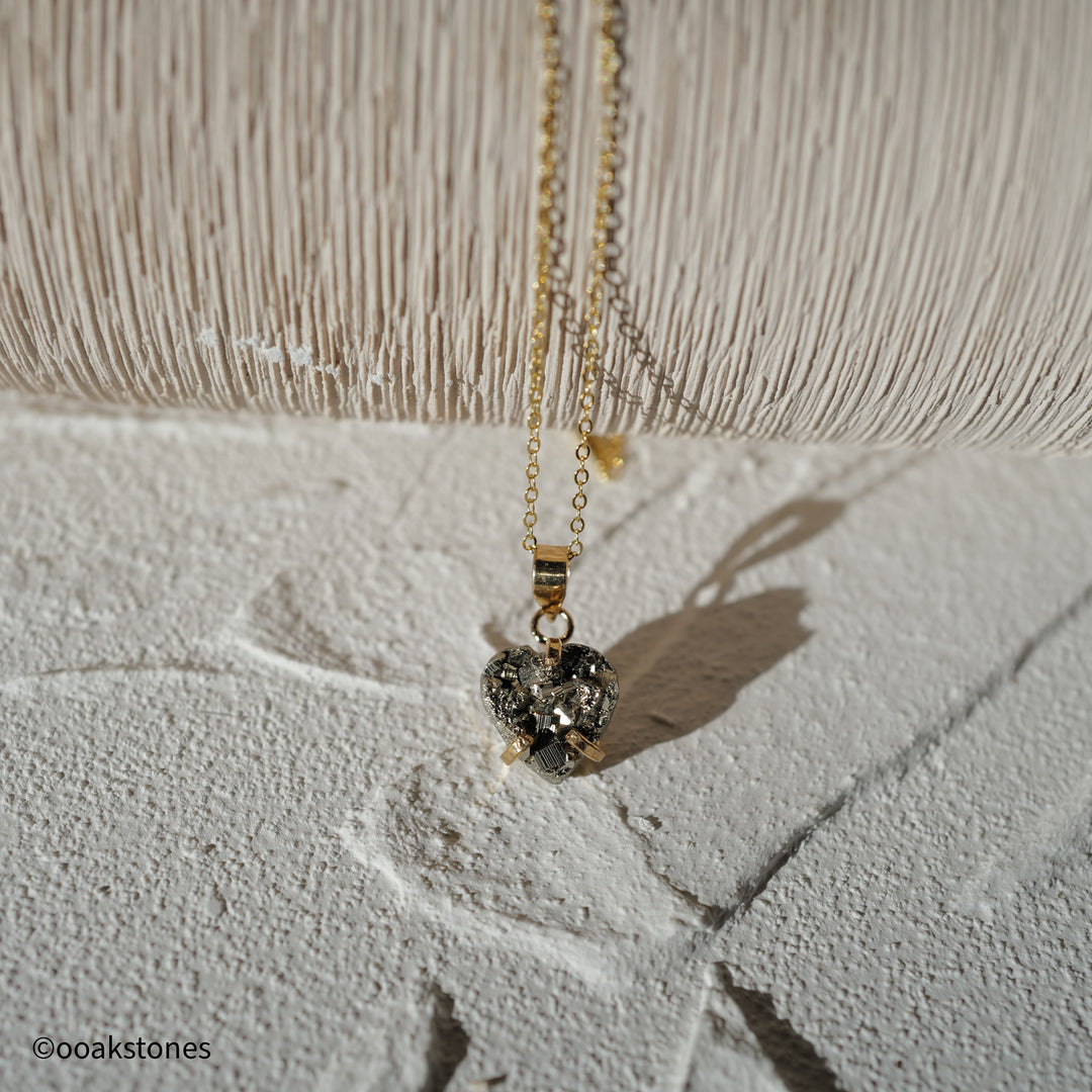 Pyrite necklace
