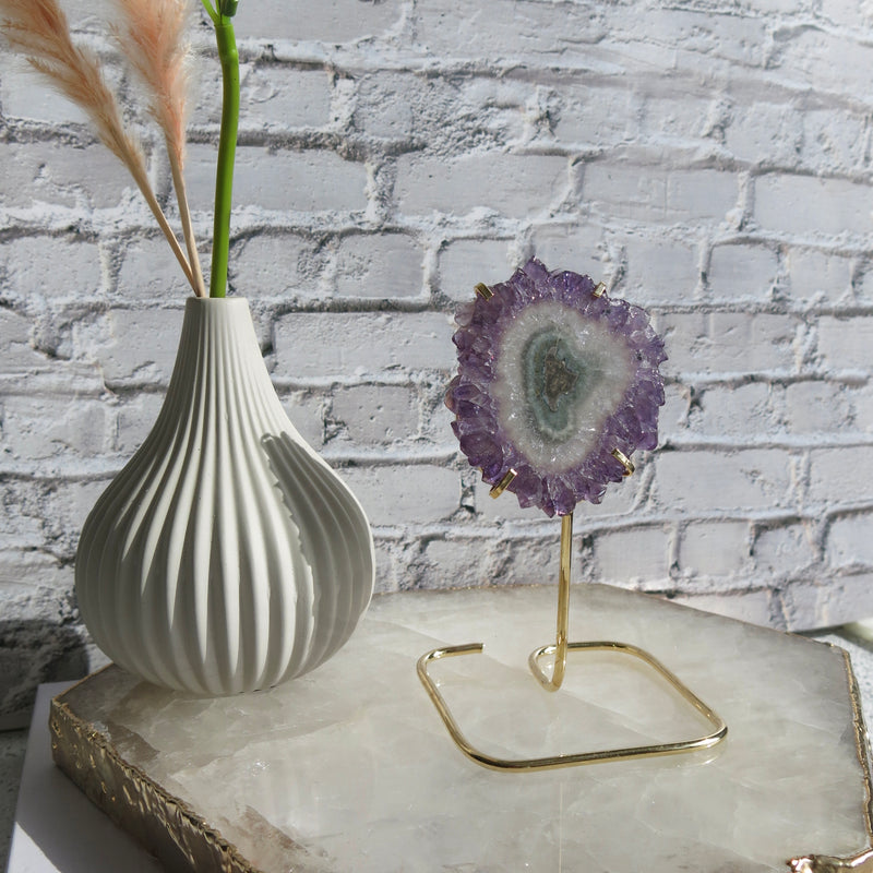 Amethyst Stalactite On Stand
