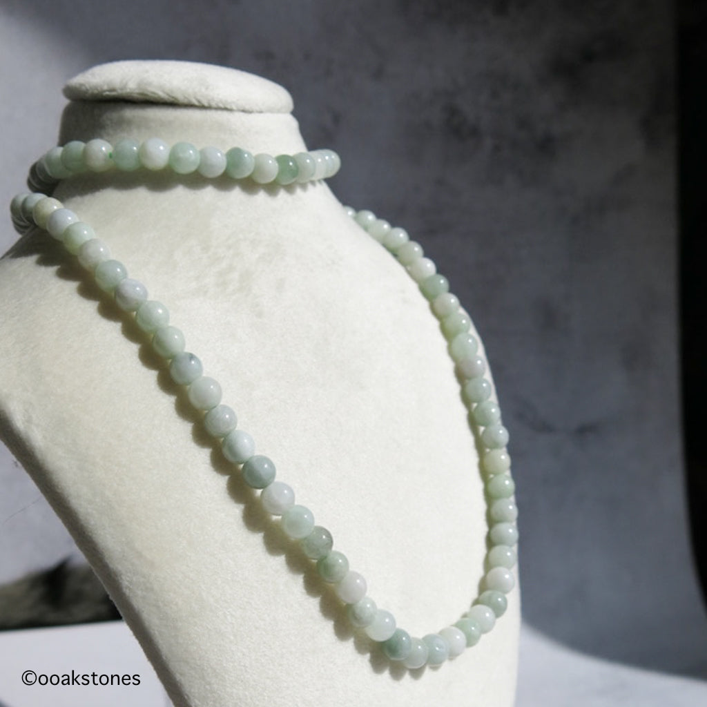 Beaded Jade Necklace