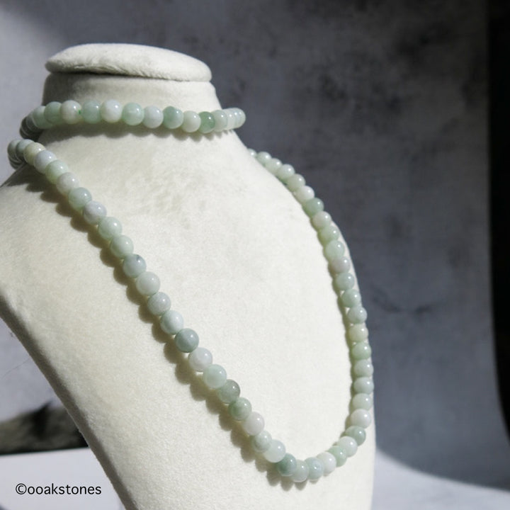 Beaded Jade Necklace