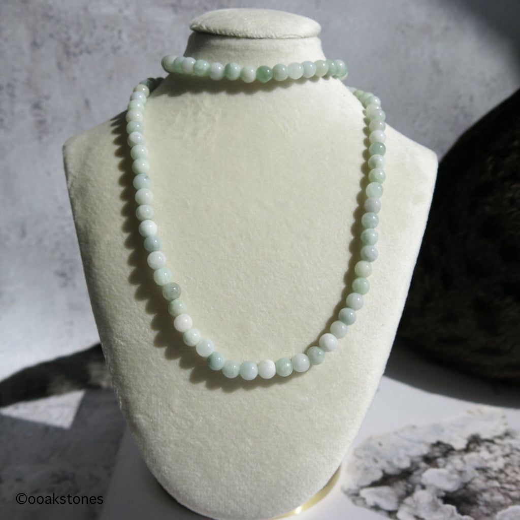 Beaded Jade Necklace