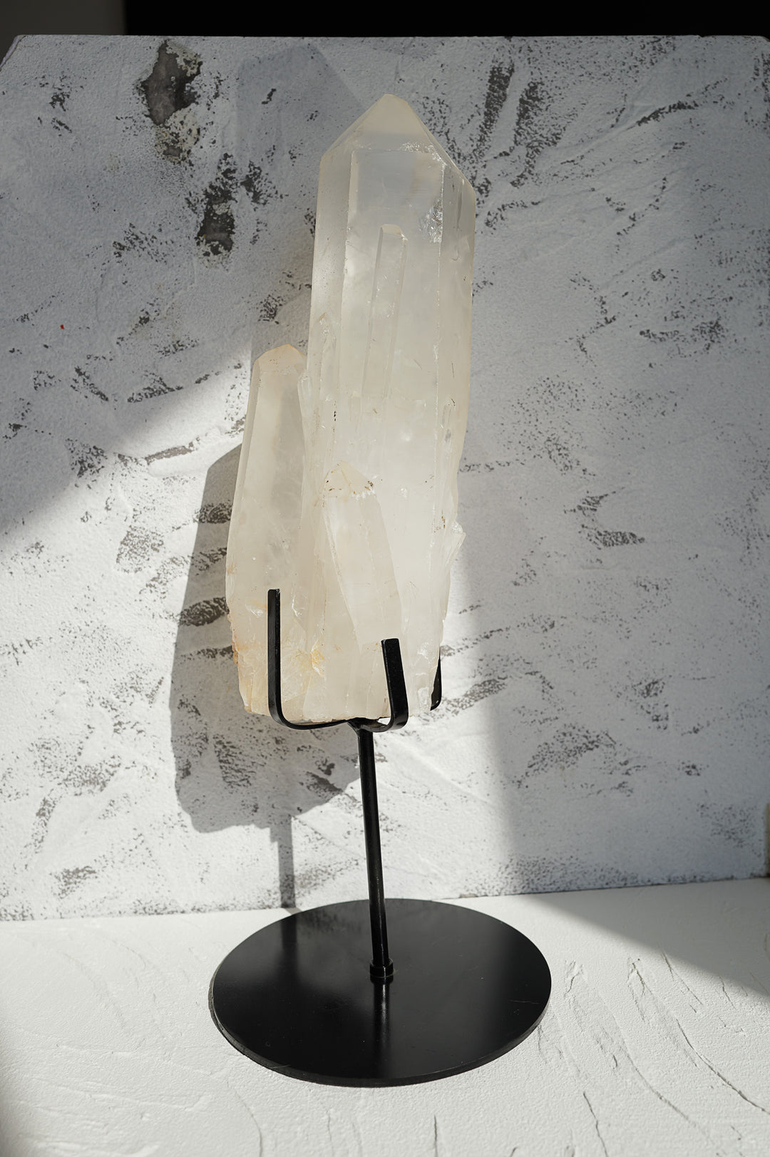 Statement Clear Quartz Raw Point