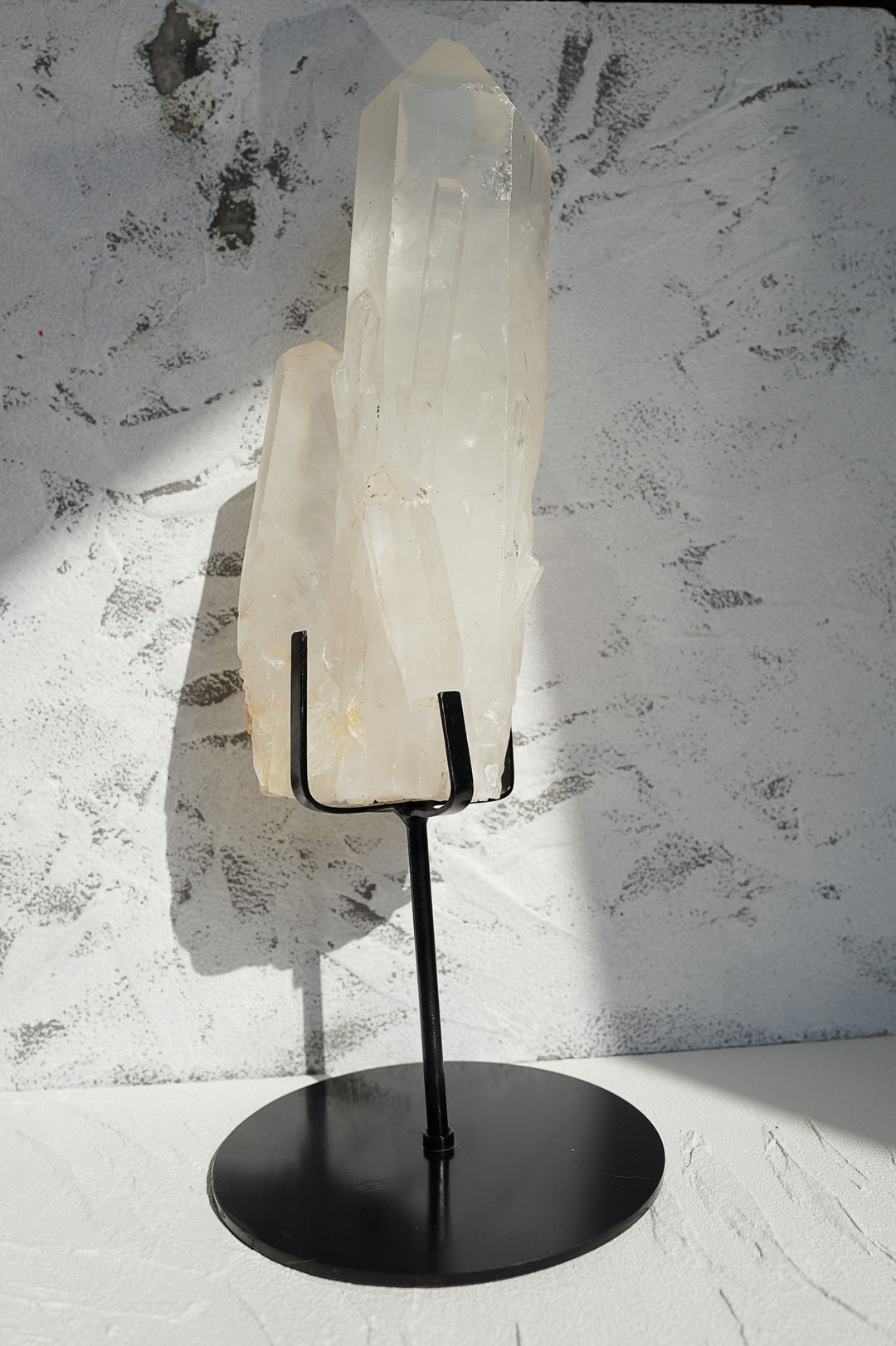 Statement Clear Quartz Raw Point