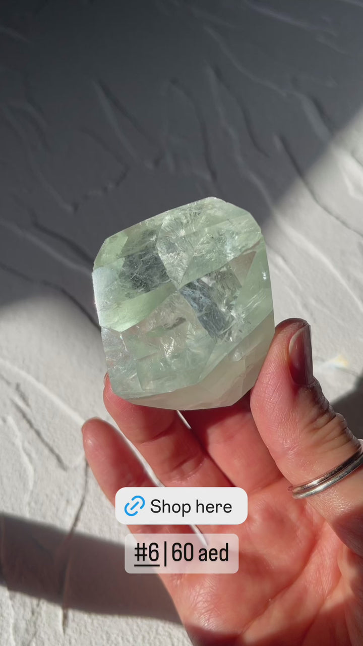 Gem Green Fluorite Free Form