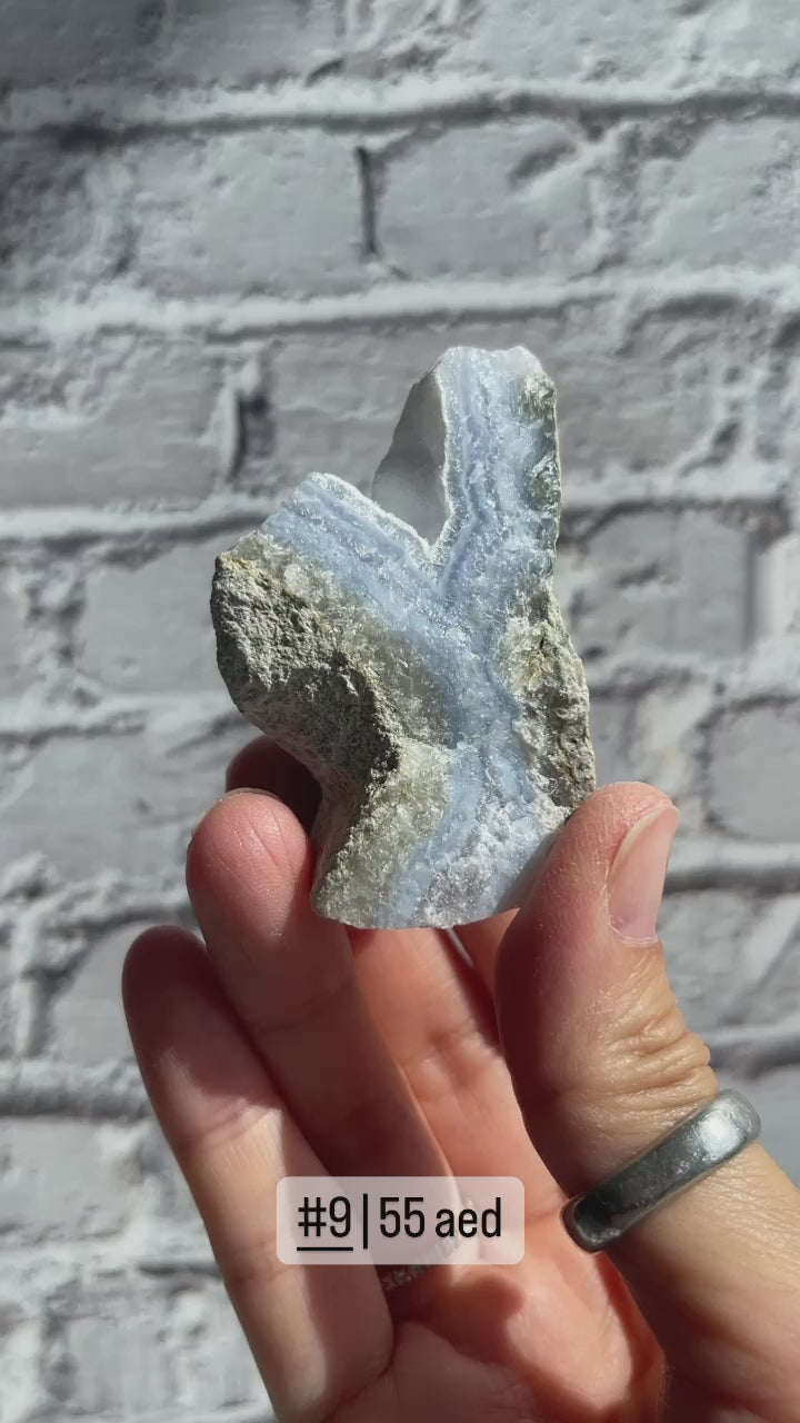 Raw Blue Lace Agate