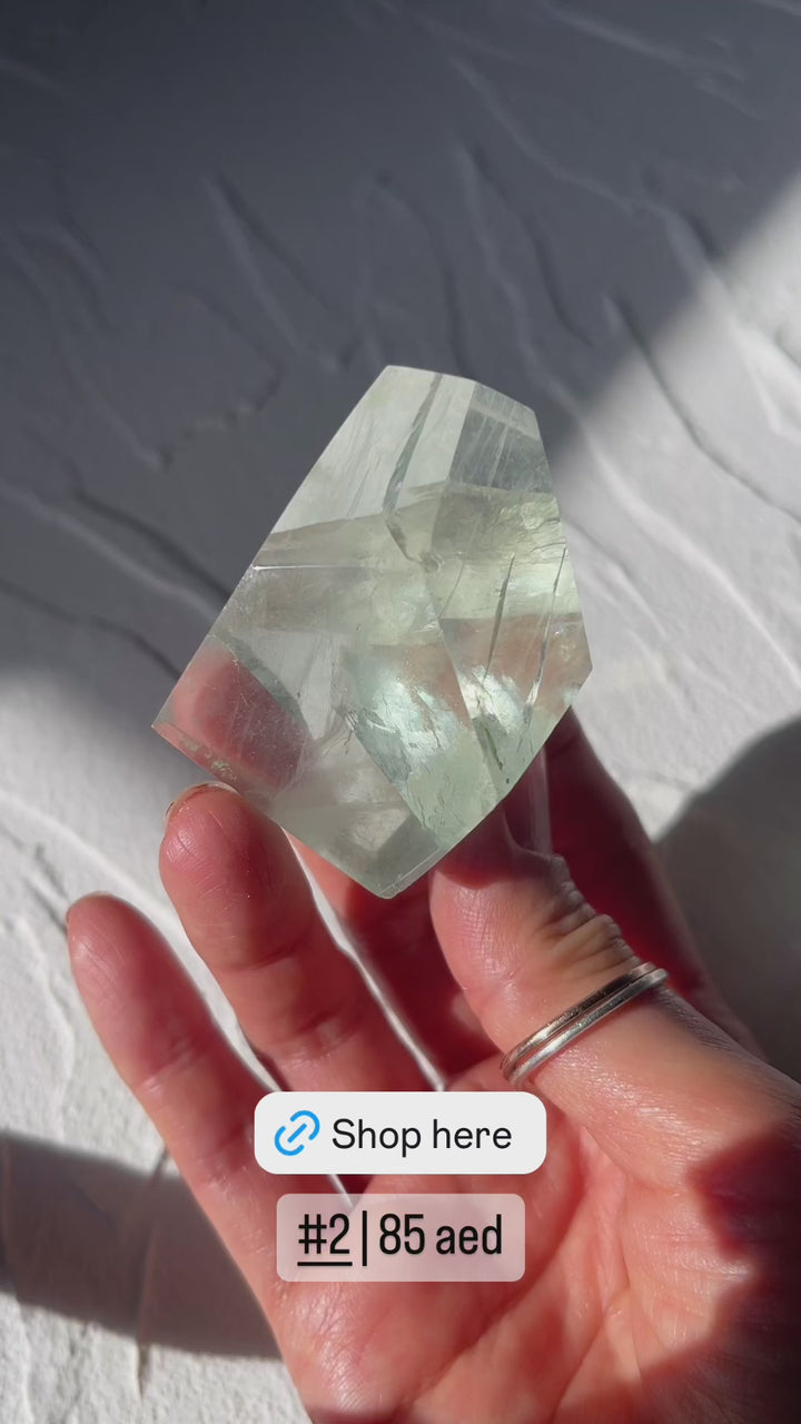 Gem Green Fluorite Free Form