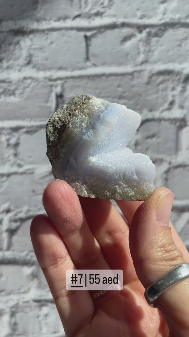 Raw Blue Lace Agate