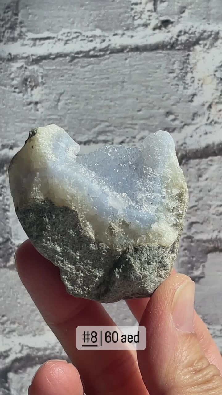 Raw Blue Lace Agate