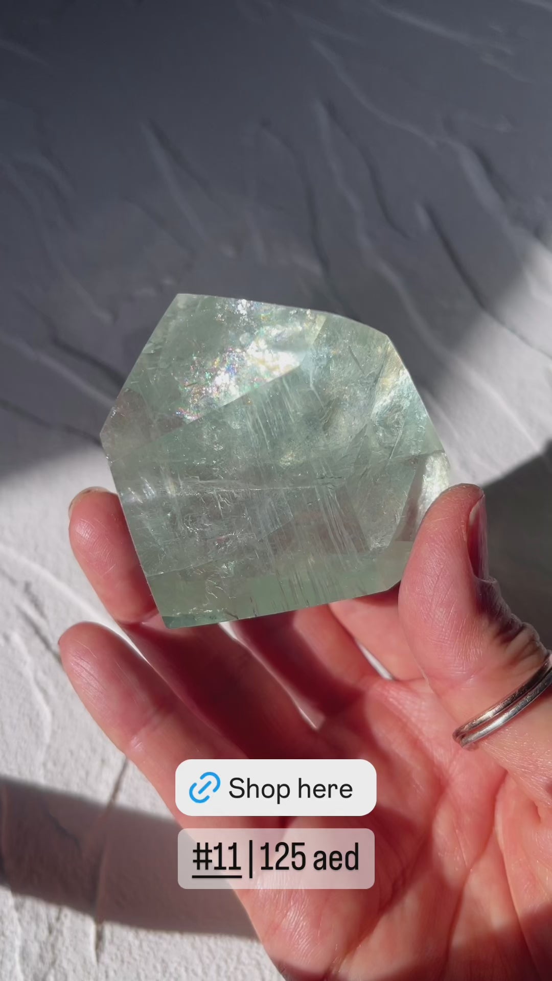 Gem Green Fluorite Free Form
