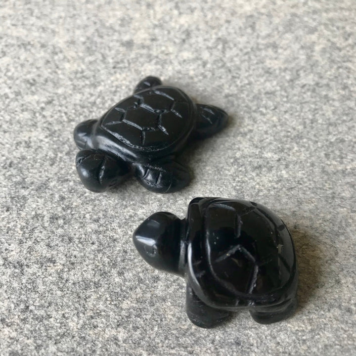 Crystal Turtle Carvings