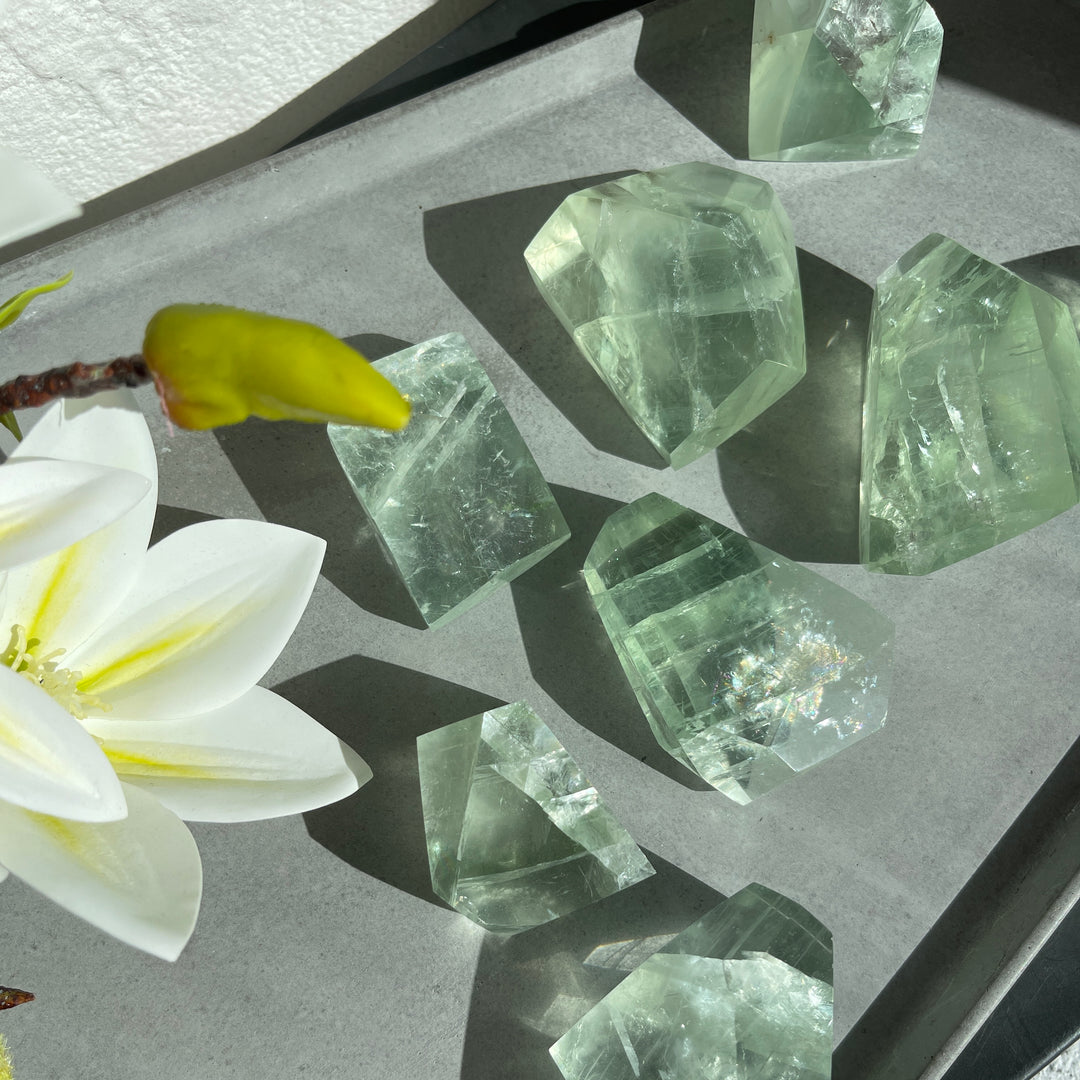 Gem Green Fluorite Free Form
