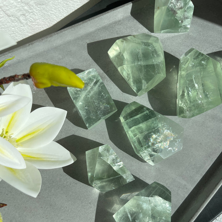 Gem Green Fluorite Free Form
