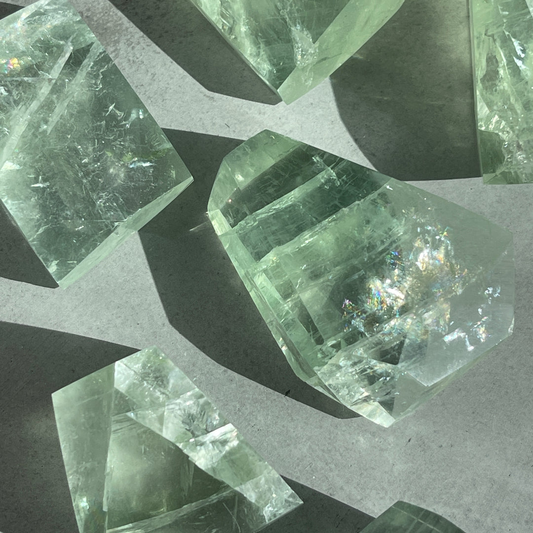 Gem Green Fluorite Free Form