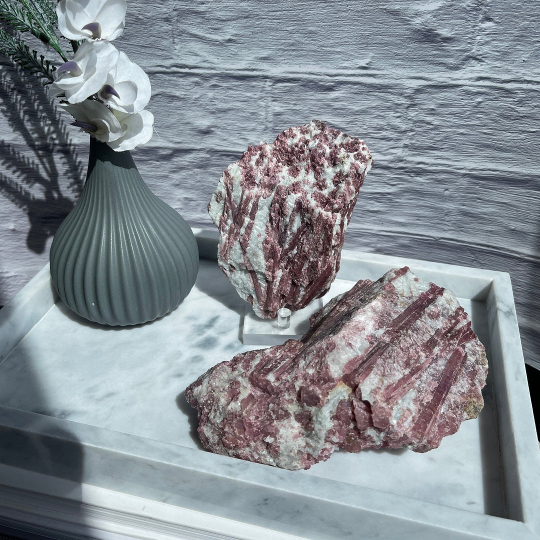 Pink Tourmaline Statement pieces