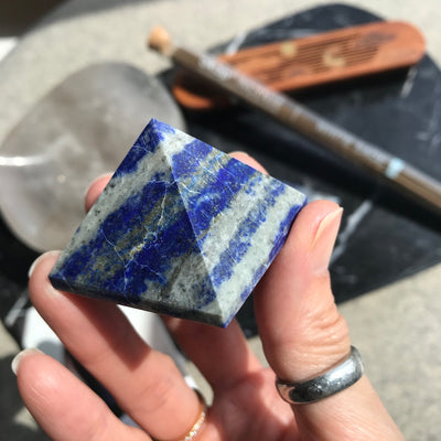 Lapis Lazuli Pyramids - 4cm