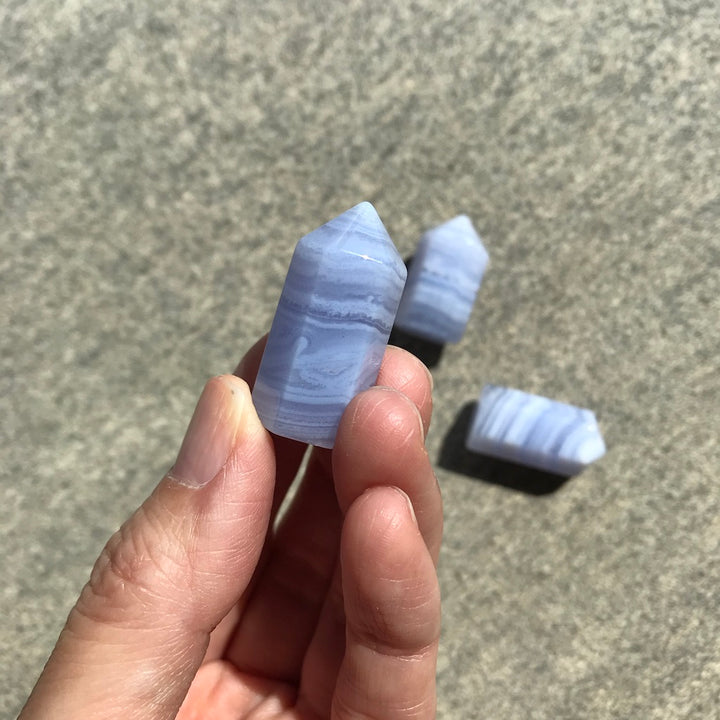 Blue Lace Agate mini point