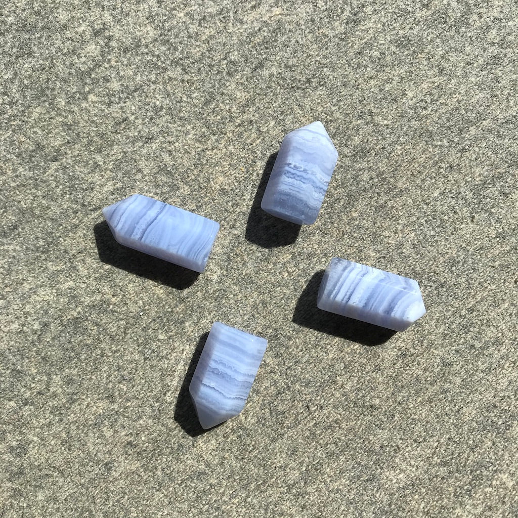 Blue Lace Agate mini point