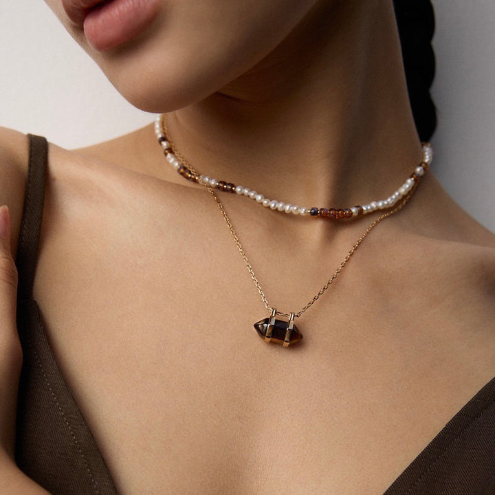 盾 · Dun - Tiger’s Eye Necklace