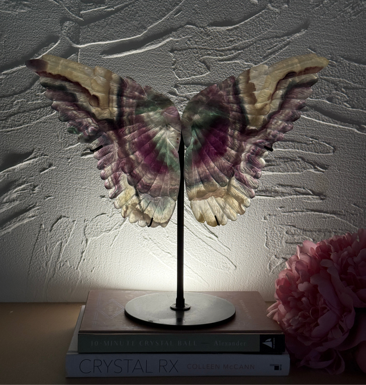 Statement Fluorite Wings
