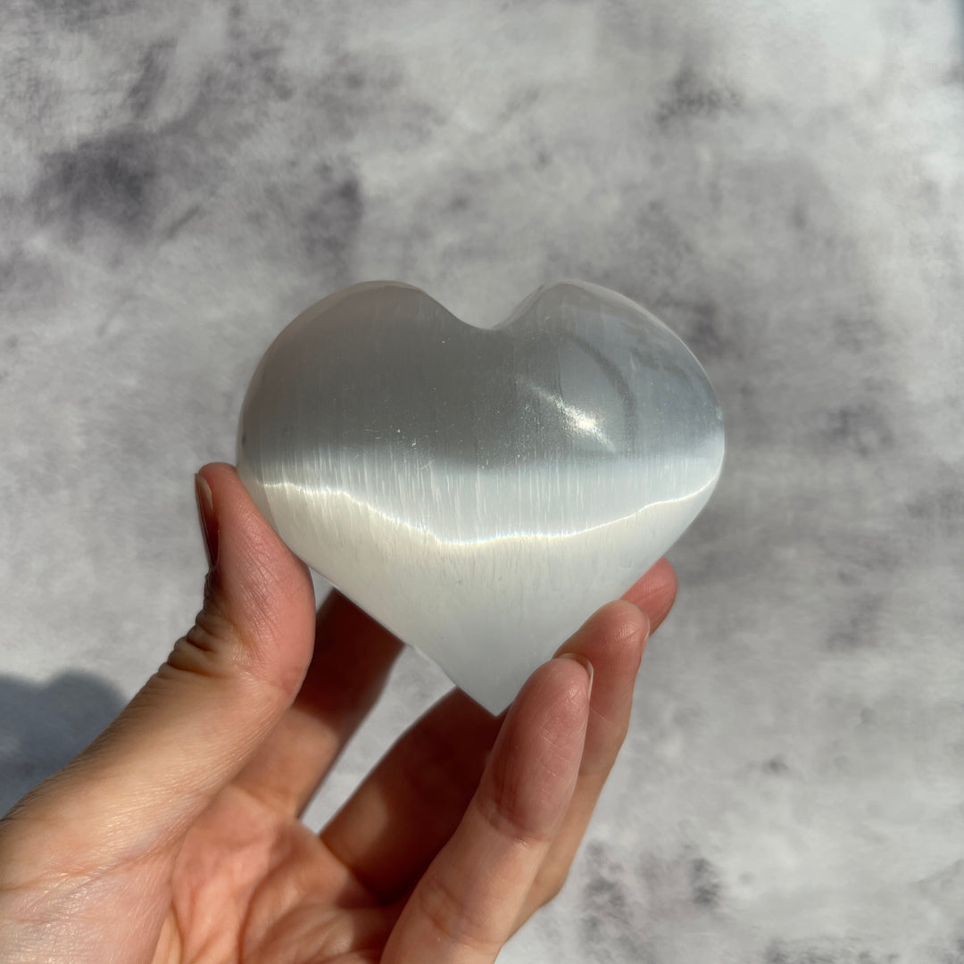 Selenite Heart