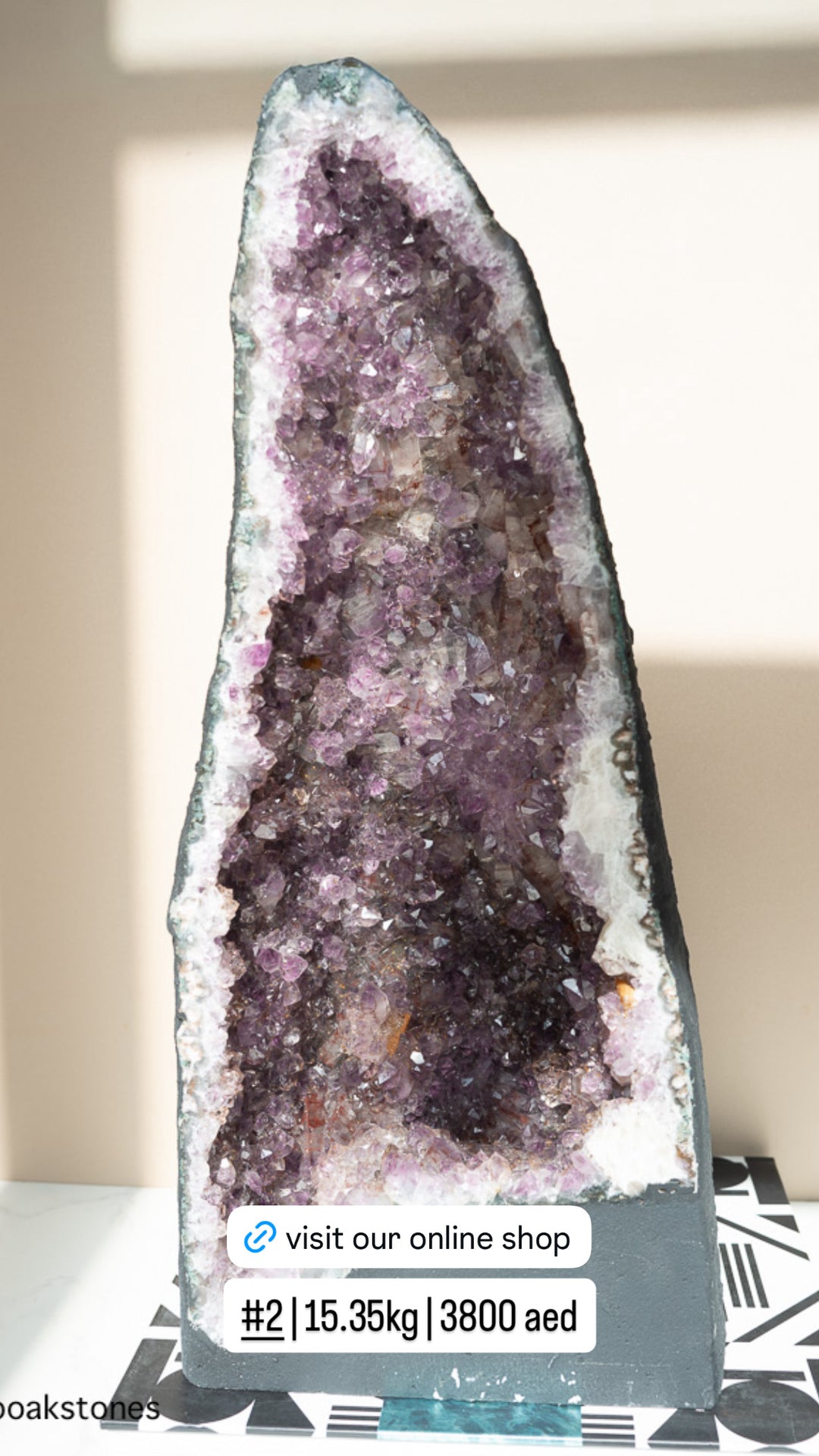 Statement Amethyst Cathedral