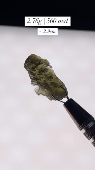 Raw Moldavite