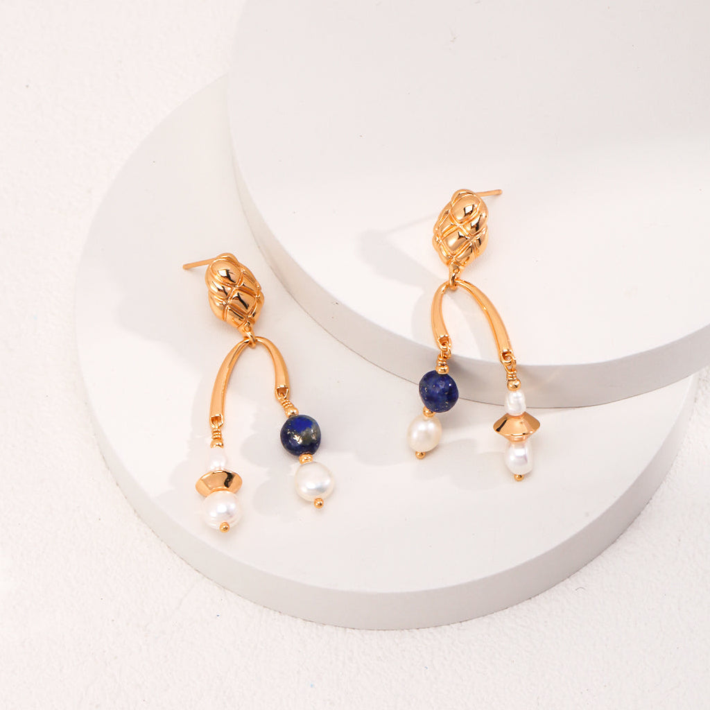 Isla Lapis Lazuli Earrings
