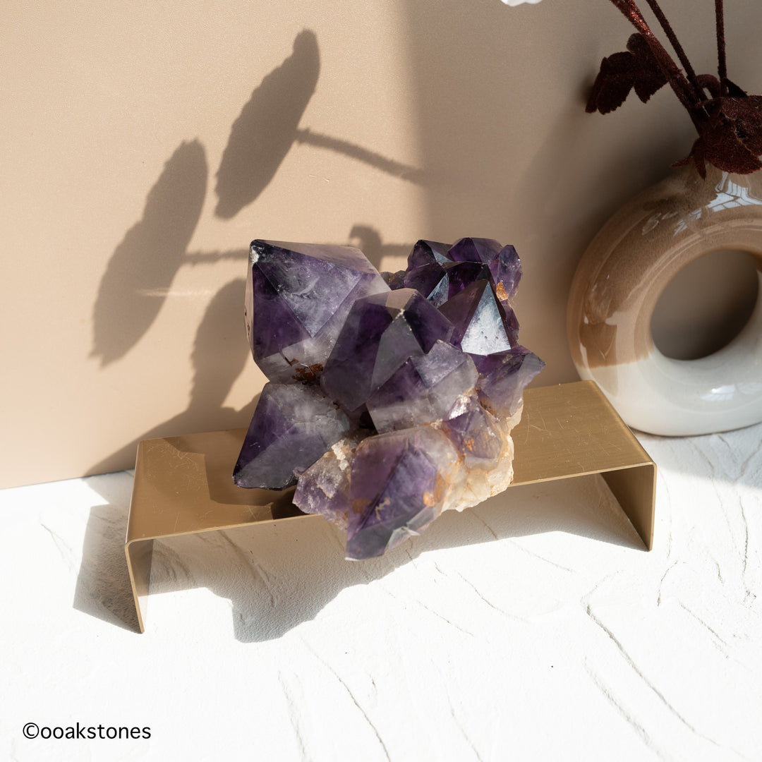 Natural Amethyst Cluster from Congo — Collector’s Selection