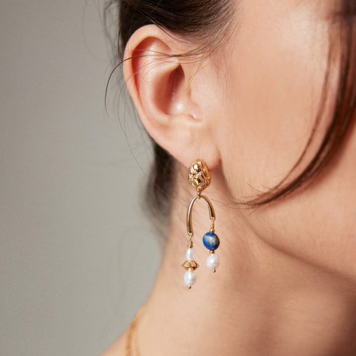 Isla Lapis Lazuli Earrings