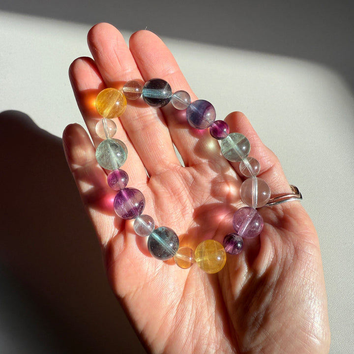 Bubble Fluorite Bracelet