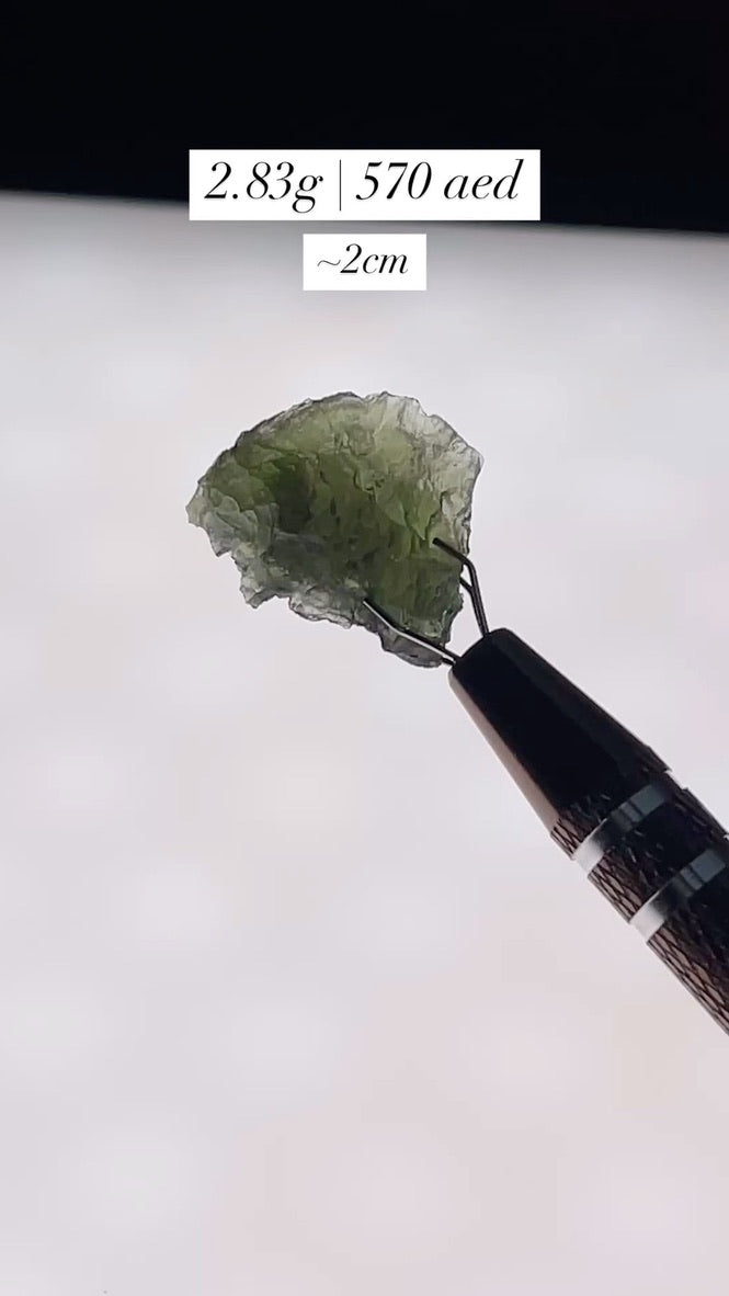 Raw Moldavite