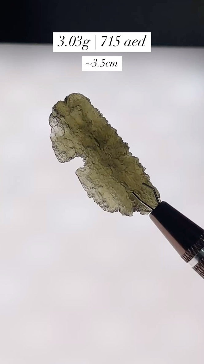 Raw Moldavite