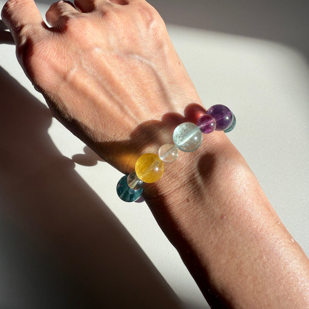 Bubble Fluorite Bracelet