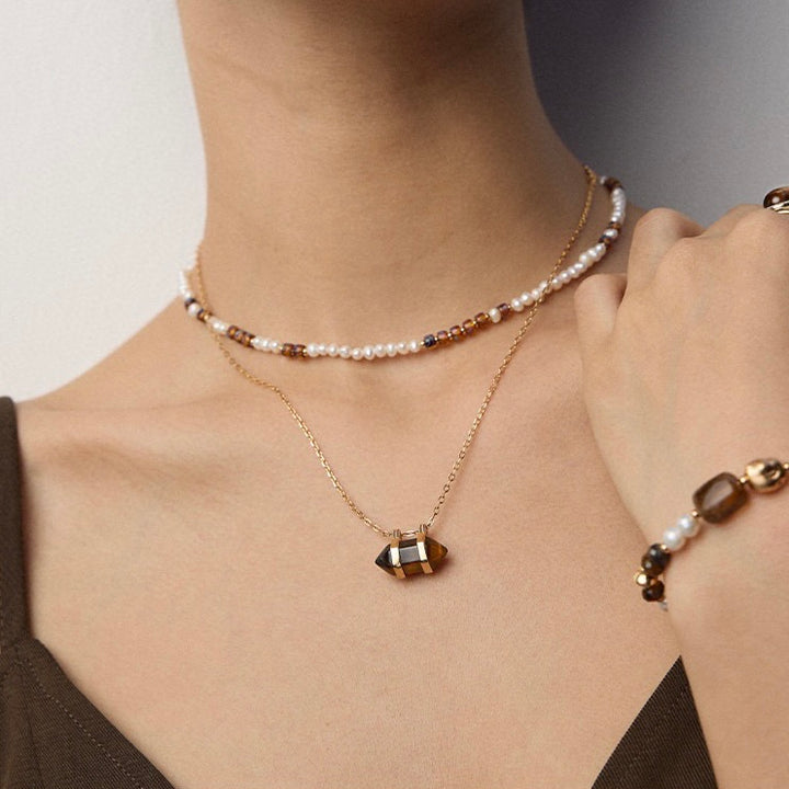 盾 · Dun - Tiger’s Eye Necklace