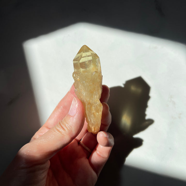 Raw Kundalini Citrine Mini Point