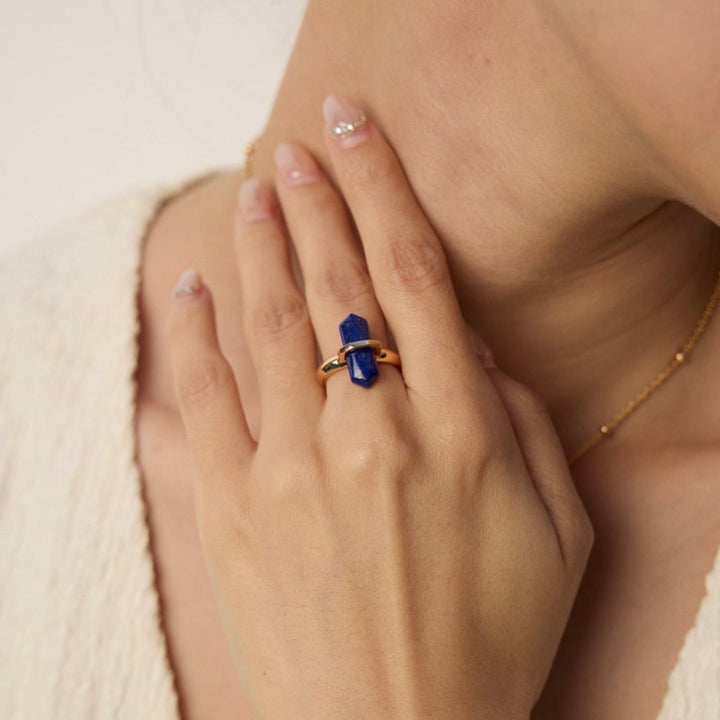 中 · Zhong - Lapis Lazuli Ring