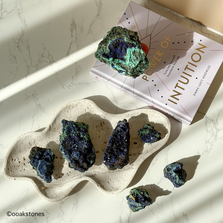 Raw Azurite Malachite