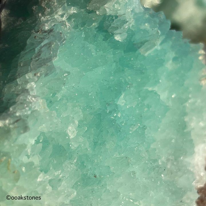 Blue Aragonite Specimen