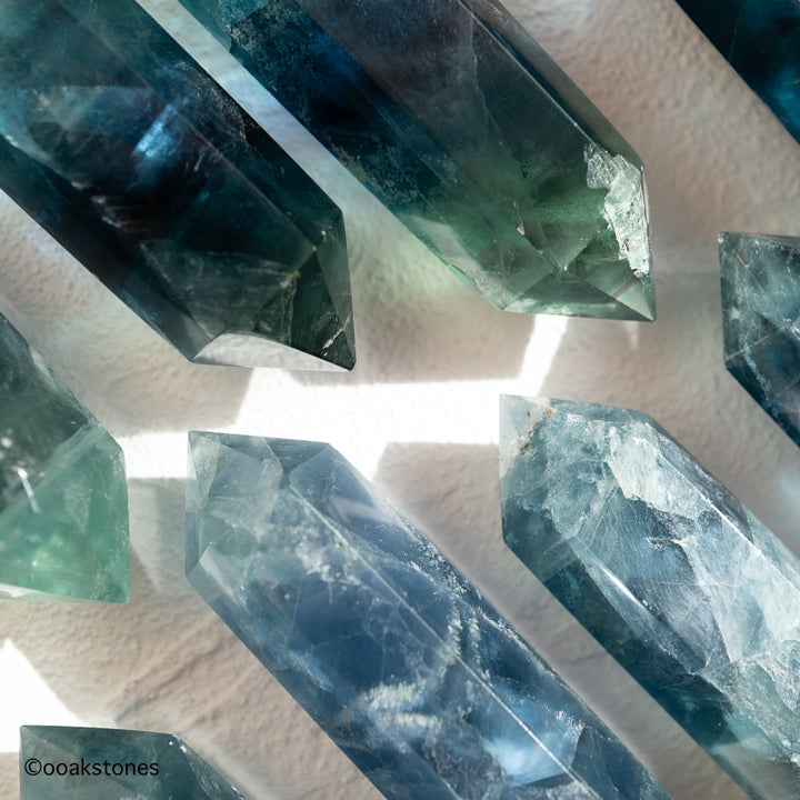 Blue Fluorite Point