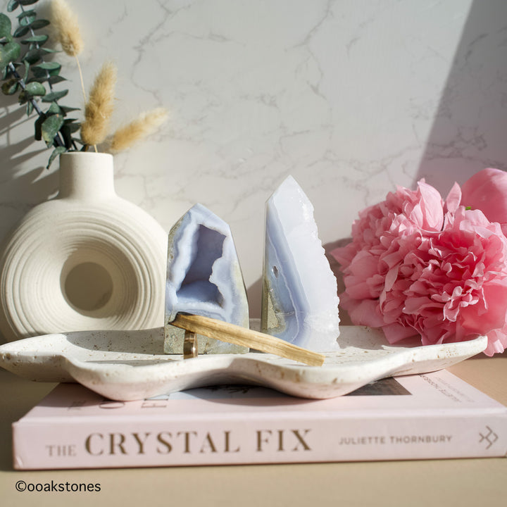 Druzy Blue Lace Agate