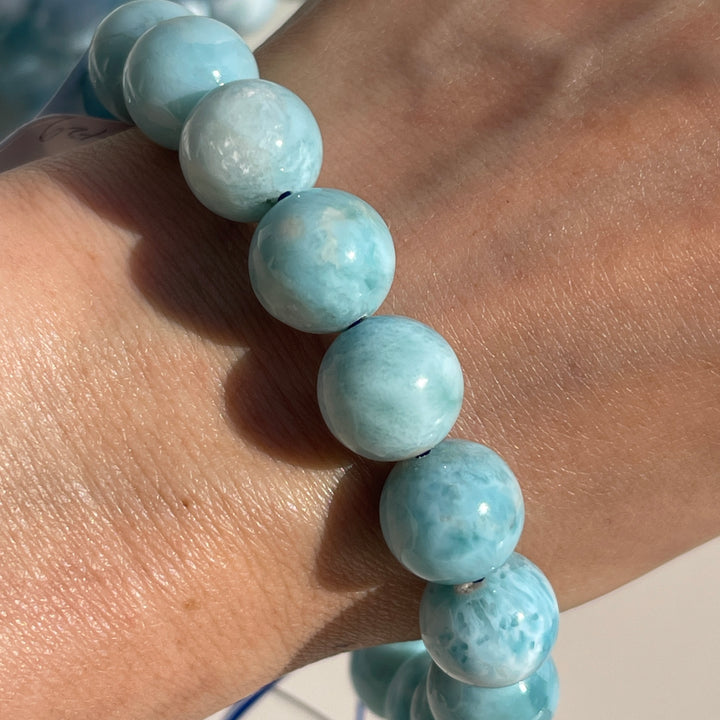 Larimar Beaded Bracelet