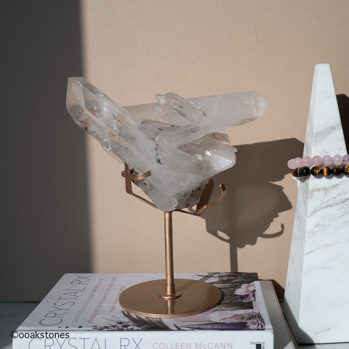 Statement Clear Quartz Cluster