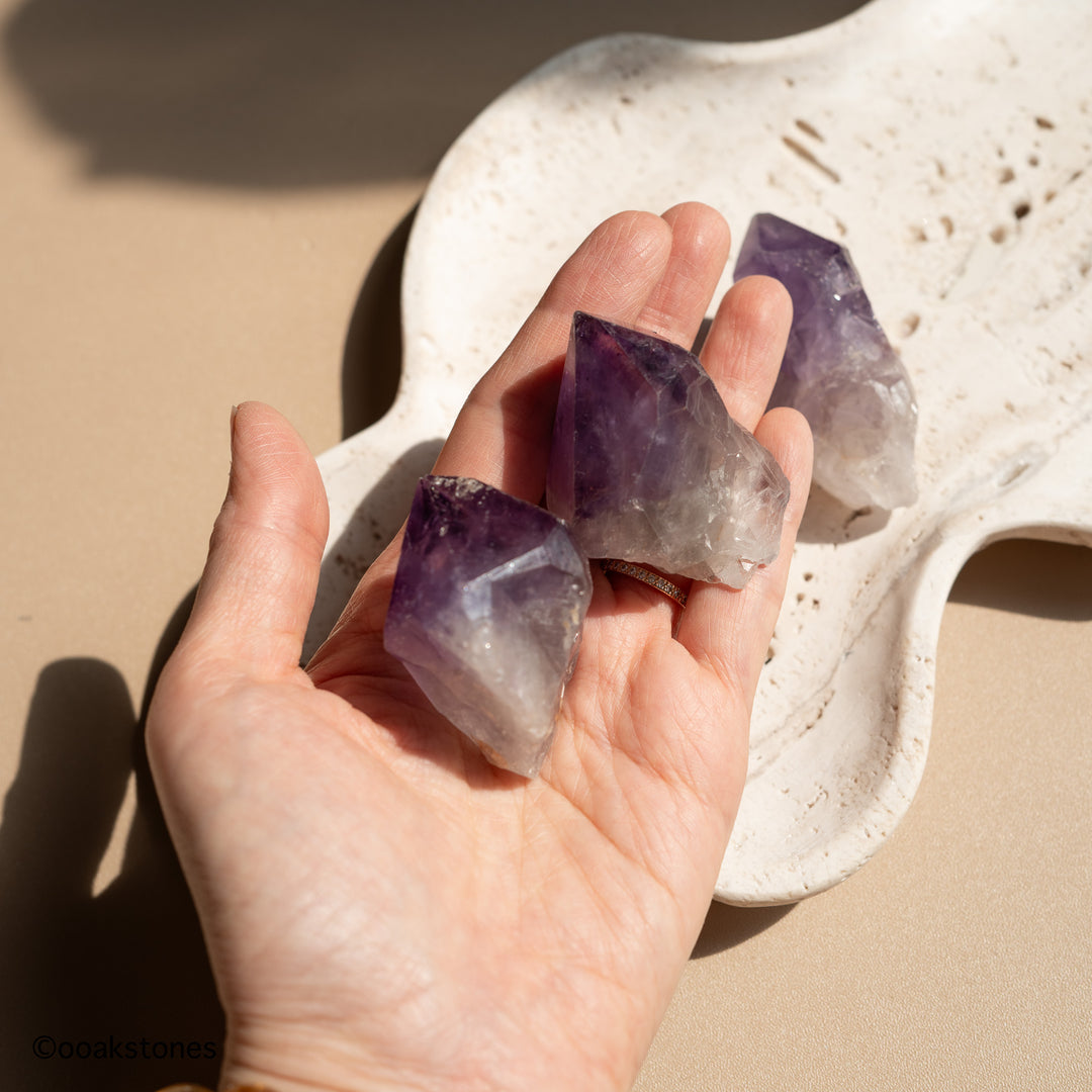 Natural Congo Amethyst Point