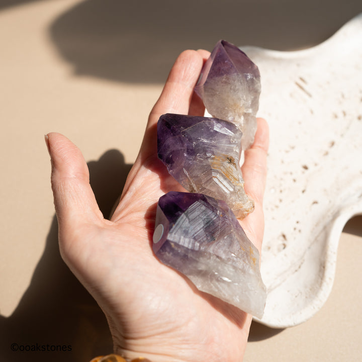 Natural Congo Amethyst Point