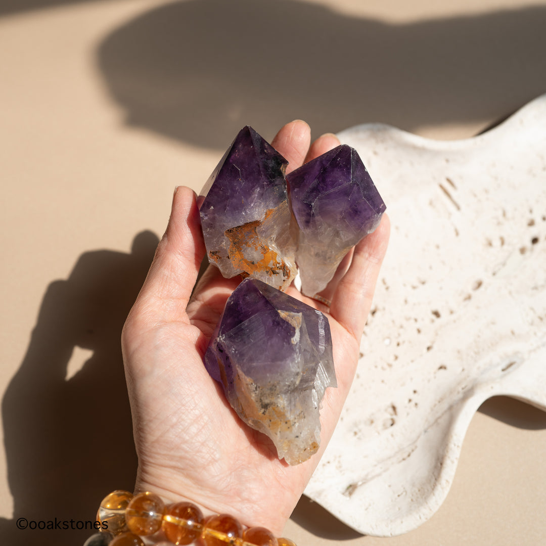 Natural Congo Amethyst Point