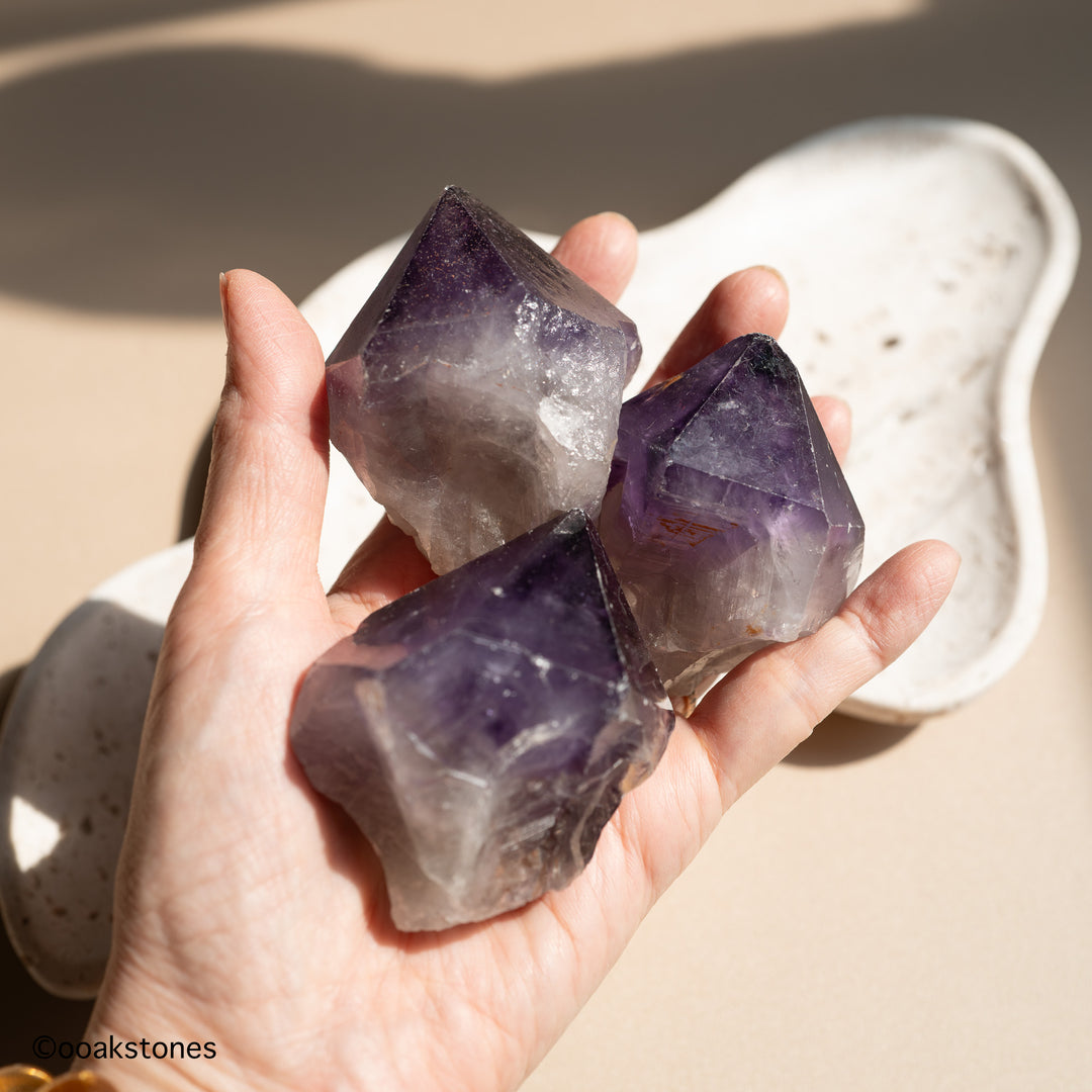 Natural Congo Amethyst Point