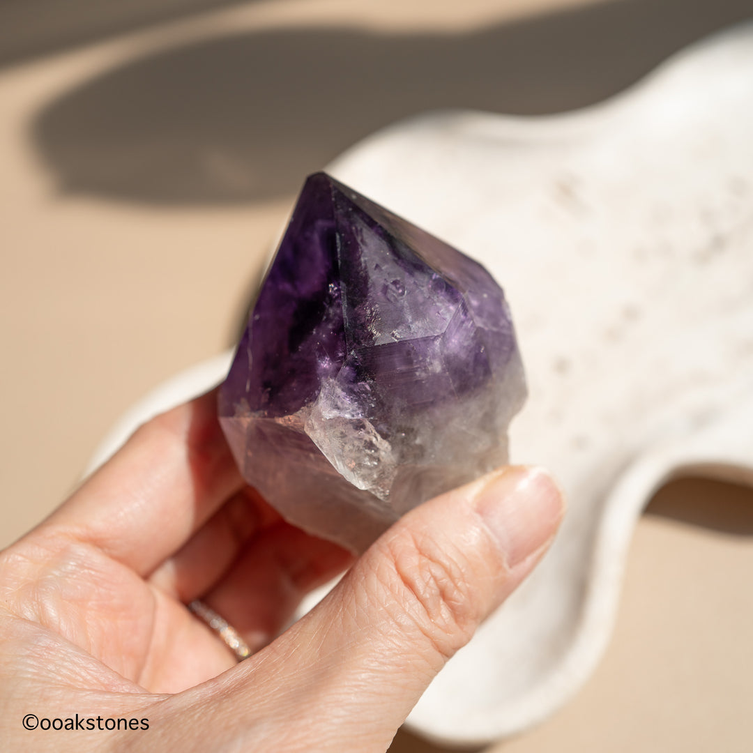 Natural Congo Amethyst Point